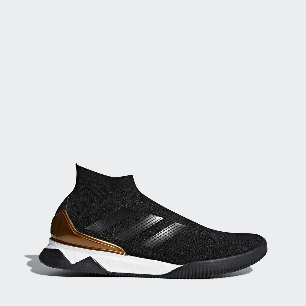 Adidas Predator Tango 18+ Trainers - ποδοσφαιρικα παπουτσια ανδρικα - Μαυρα/Μαυρα/Κοκκινα,Μέγεθος: E